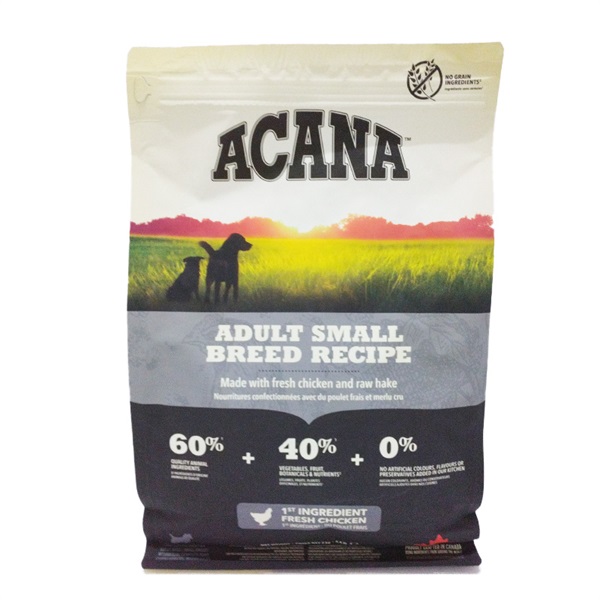 AFJ アカナ アダルト スモール ブリードレシピ ~全犬種･全年齢対象~ 2kg(全犬種･全年齢対象)