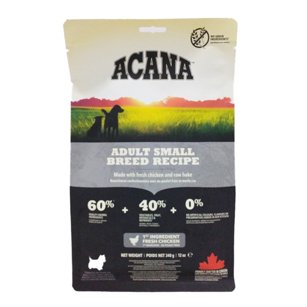 AFJ アカナ アダルト スモール ブリードレシピ ~小型犬成犬対象~ 2kg