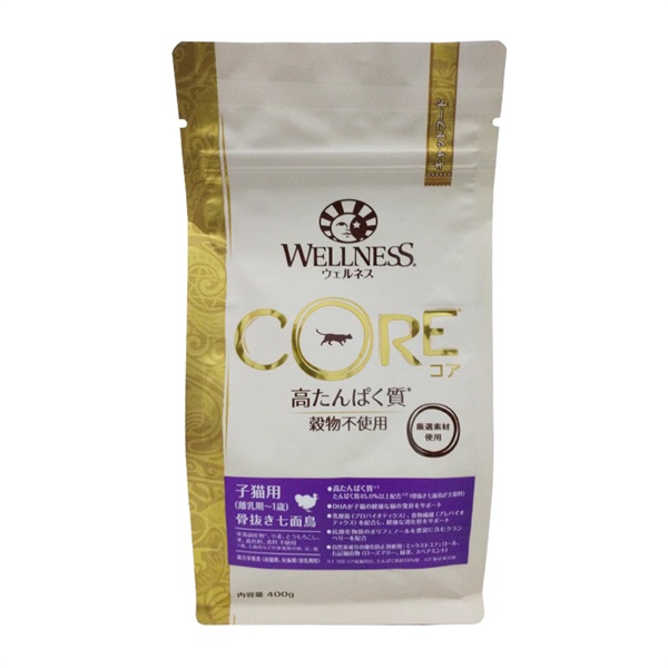 ウェルペット ジャパン ウェルネス コア 子猫用 400g(コア 子猫用)