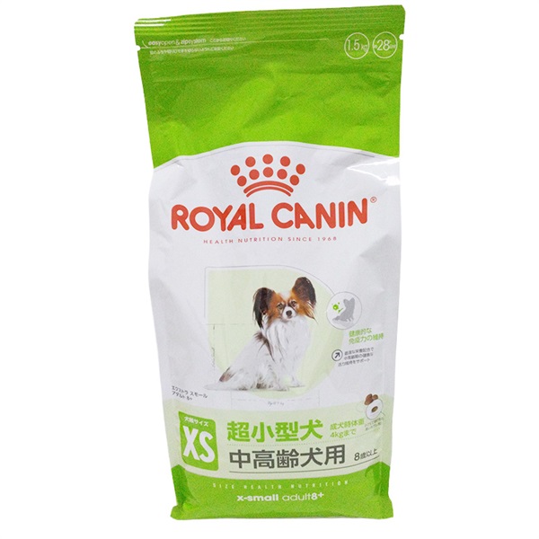 ロイヤルカナン エクストラ スモール アダルト８＋ 超小型犬 中高齢犬用 1.5kg(中･高齢犬用)