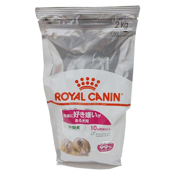 ロイヤルカナン ミニ エクシジェント 小型犬 食事に好き嫌いがある犬用