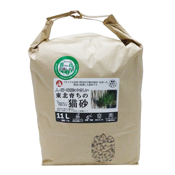 東北育ちの猫砂 11L