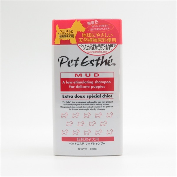 ニチドウ ペットエステ マッドシャンプー 低刺激 子犬用 350ml(低刺激 子犬用)