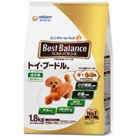 ◆ユニ・チャーム ベストバランス カリカリ仕立て トイ･プードル用 1.8kg