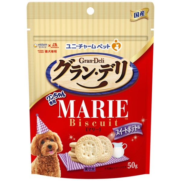 ユニ・チャーム グラン･デリ ワンちゃん専用マリービスケット スイートポテト味 50g(スイートポテト味)