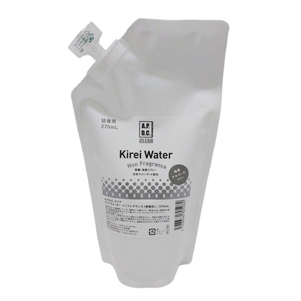 たかくら新産業 A.P.D.C.クリア キレイウォーター ノンフレグランス(無香料) 詰替用/270mL