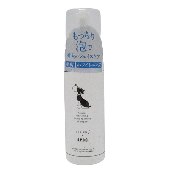 たかくら新産業 おひげ用 ナチュラルホワイトニング フォーミングシャンプー 無香料 180mL