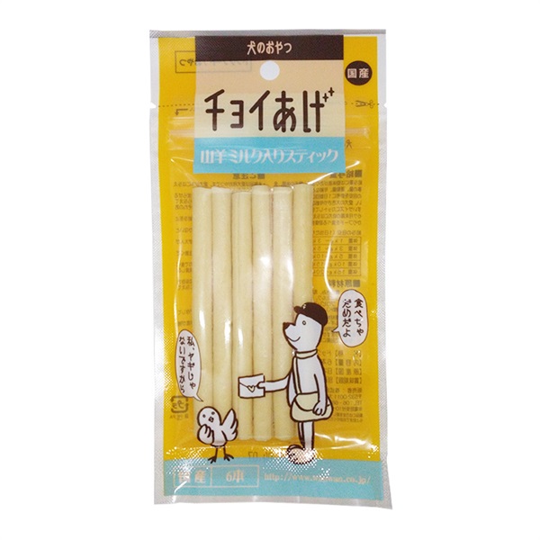 わんわん チョイあげ 山羊ミルク入りスティック 6本