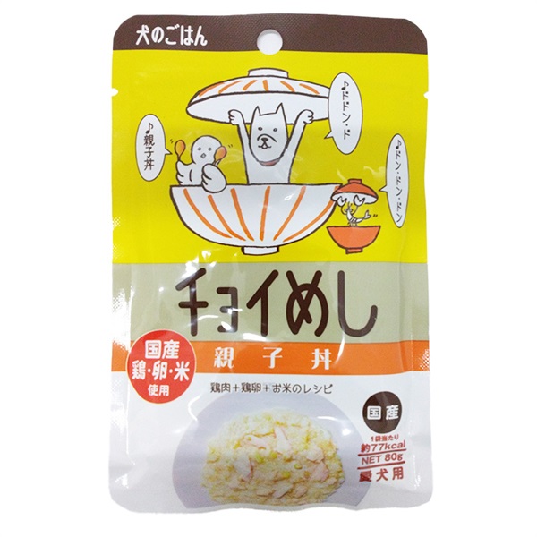 わんわん チョイめし 親子丼 80g