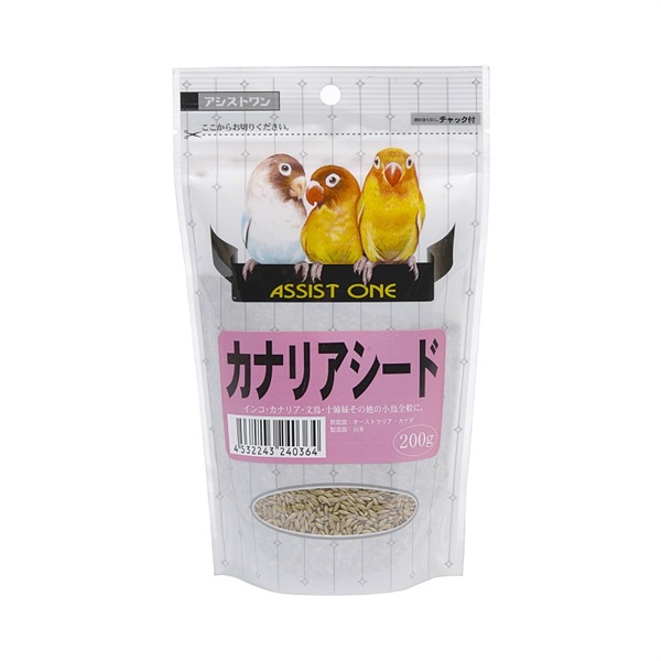 アラタ アシストONE カナリアシード 200g(カナリアシード)