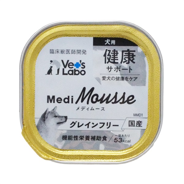 ジャパンペットコミュニケーションズ Vet`s Labo メディムース 犬用 健康サポート 95g(健康サポート)