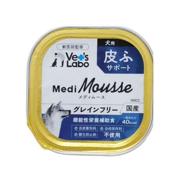 ジャパンペットコミュニケーションズ Vet`s Labo メディムース 犬用 皮膚サポート 95g