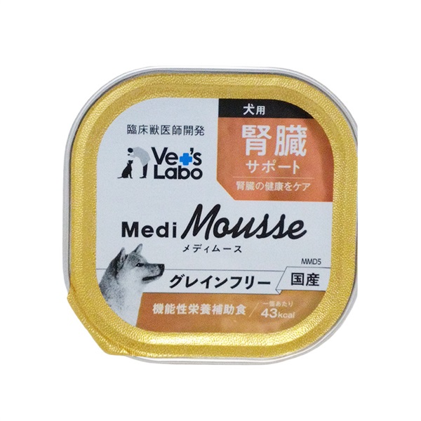 ジャパンペットコミュニケーションズ Vet`s Labo メディムース 犬用 腎臓サポート 95g(腎臓サポート)