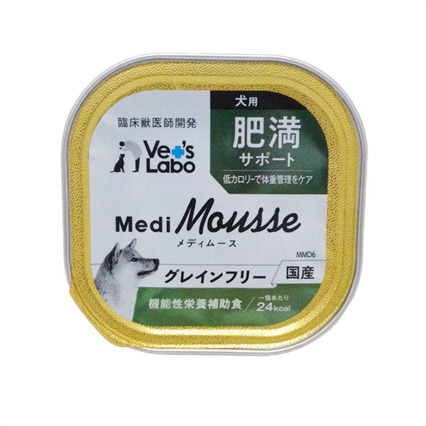 ジャパンペットコミュニケーションズ Vet`s Labo メディムース 犬用 肥満サポート 95g(肥満サポート)