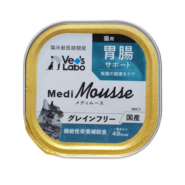 ジャパンペット コミュニケーションズ Vet's Labo メディムース 猫用 胃腸サポート 95g