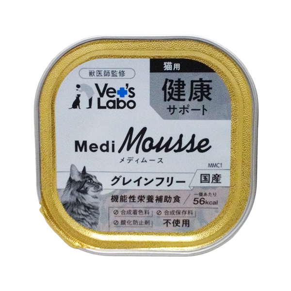 ジャパンペット コミュニケーションズ Vet's Labo メディムース 猫用 健康サポート 95ｇ