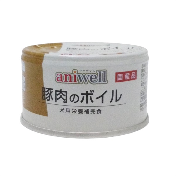 デビフペット アニウェル 豚肉のボイル 85g(豚肉のボイル)