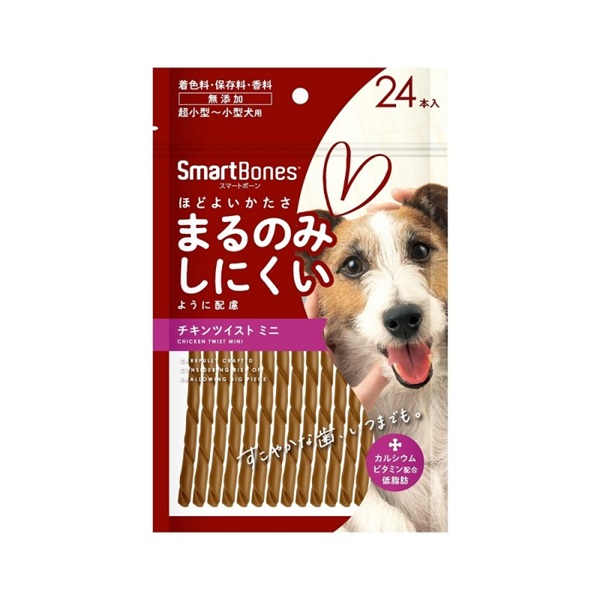 ◆スペクトラム ブランズ ジャパン SmartBonesスマートボーンチキンツイストミニ24本入