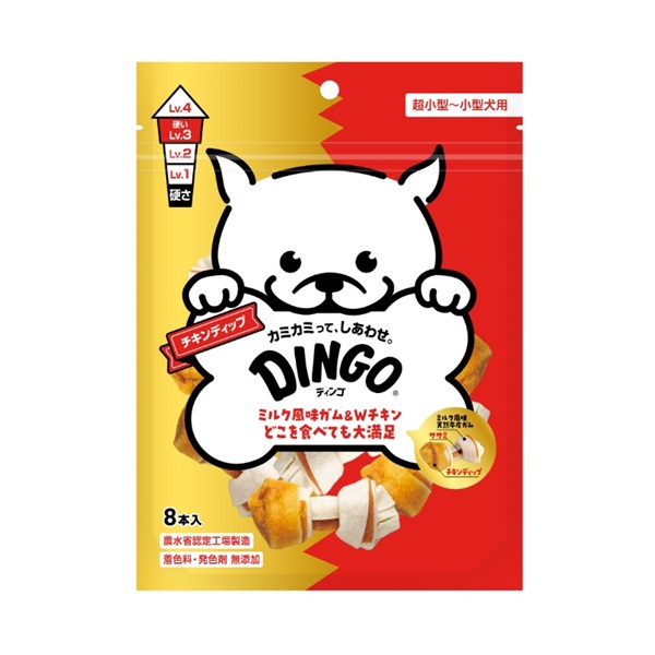 【画像なし】スペクトラム ブランズ ジャパン DINGO チキンディップ 8本入 超小型~小型犬用