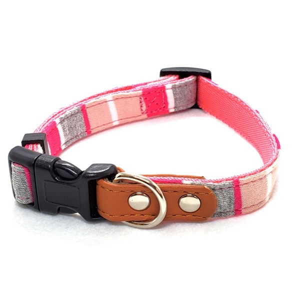 リードッグ LEADOG パステルボーダーワンタッチカラー L ピンク