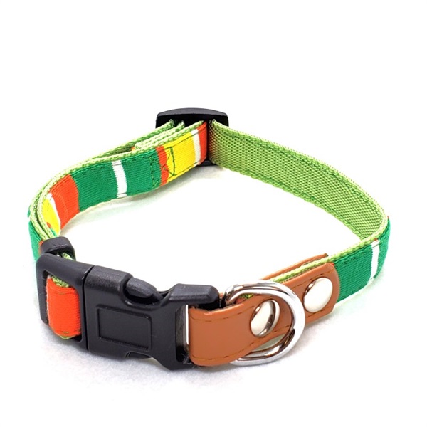 リードッグ LEADOG パステルボーダーワンタッチカラー L グリーン(グリーン)