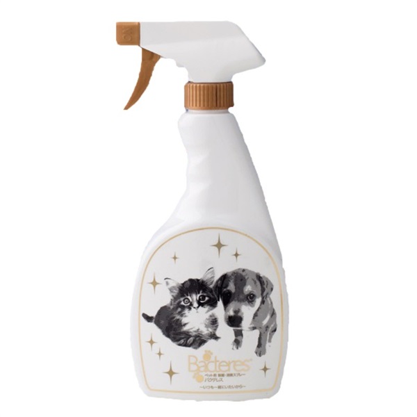 カモス バクテレス ペット用 なめても安心な消臭・除菌水 無香料 500ml