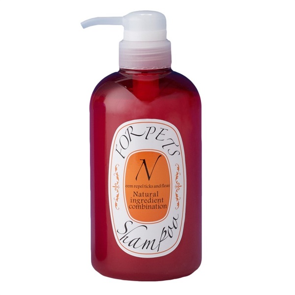 カモス バクテレスフォーソスN 本体 敏感肌のためのペット用シャンプー 480ml