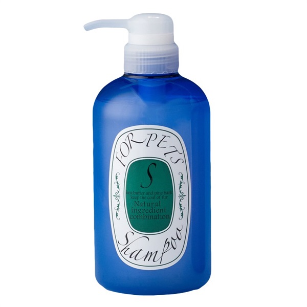 カモス バクテレスフォーソスS 本体 敏感肌のためのペット用シャンプー 480ml