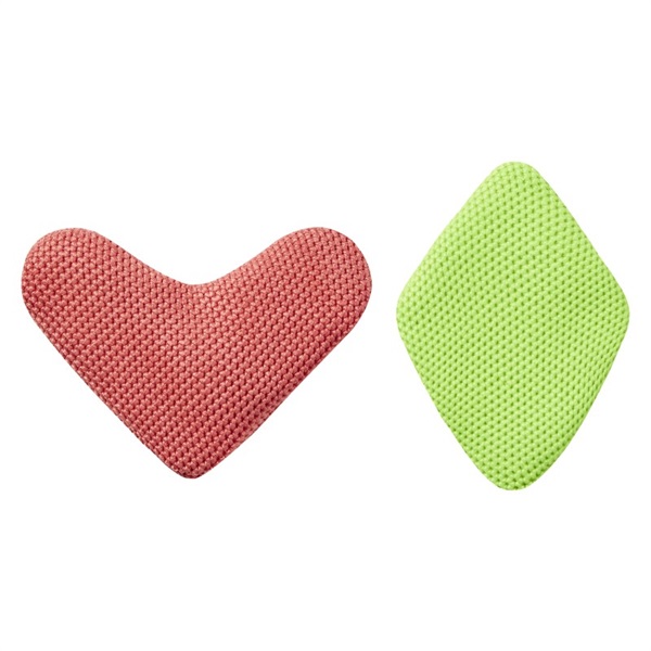 ダッドウェイペット キャットニップトイ(2個入リ) /ハート & リーフ(ハート & リーフ)