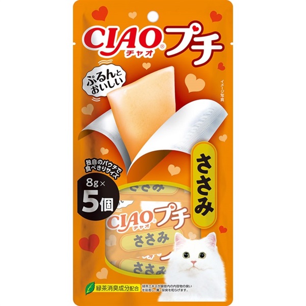 いなばペットフード CIAO プチ ささみ 8g×5個