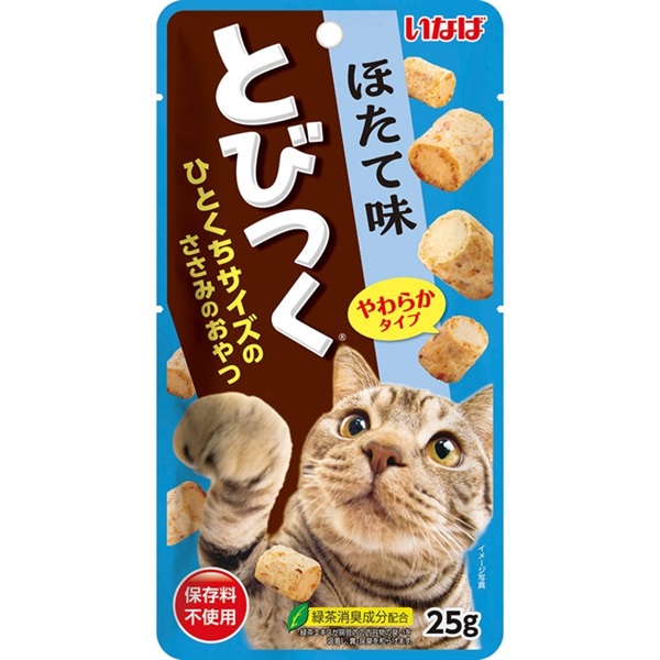 いなばペットフード とびつく ほたて味 25g