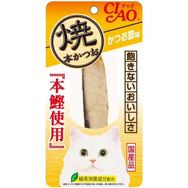 いなばペットフード CIAO 焼本かつお かつお節味 1本(かつお節味 1本)