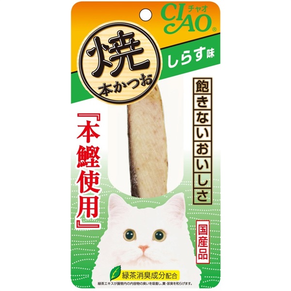 いなばペットフード CIAO 焼本かつお しらす味 1本