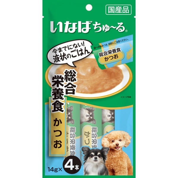 いなばペットフード ちゅ～る 総合栄養食 かつお 14g×4本(かつお)