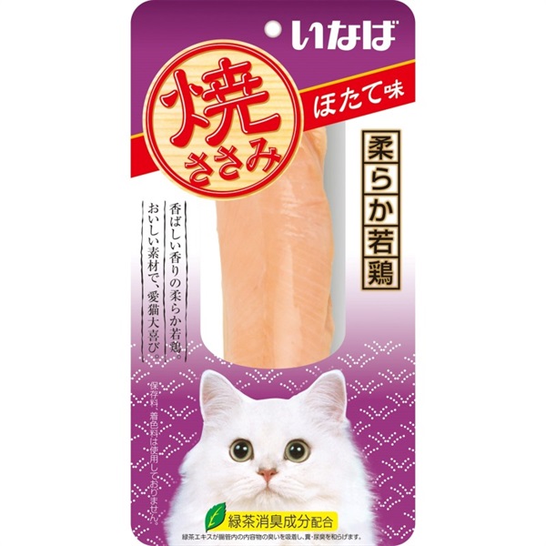 いなばペットフード 焼ささみ ほたて味 1本(ほたて味 1本)