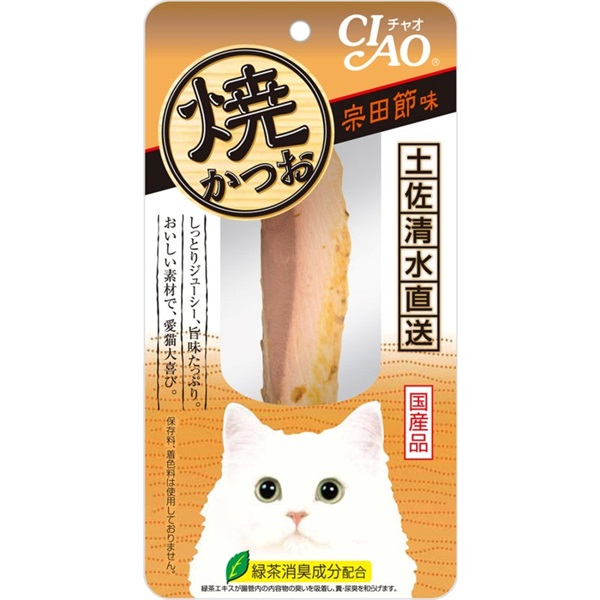 いなばペットフード CIAO 焼かつお 宗田節味 1本(宗田節味 1本)
