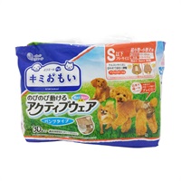 大王製紙 エリエールPet キミおもい のびのび動けるアクティブウェア パンツタイプ S以下フリーサイズ 超小型~小型犬用 男の子女の子共用 30枚入り