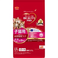日本ペットフード ビューティープロ キャット 子猫用 12ヵ月頃まで フィッシュ味 1.5kg