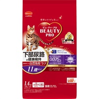 日本ペットフード ビューティープロ キャット 下部尿路の健康維持 11歳以上 フィッシュ味 1.4kg