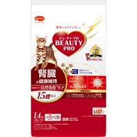日本ペットフード ビューティープロ キャット 腎臓の健康維持 15歳以上 フィッシュ味 1.4kg