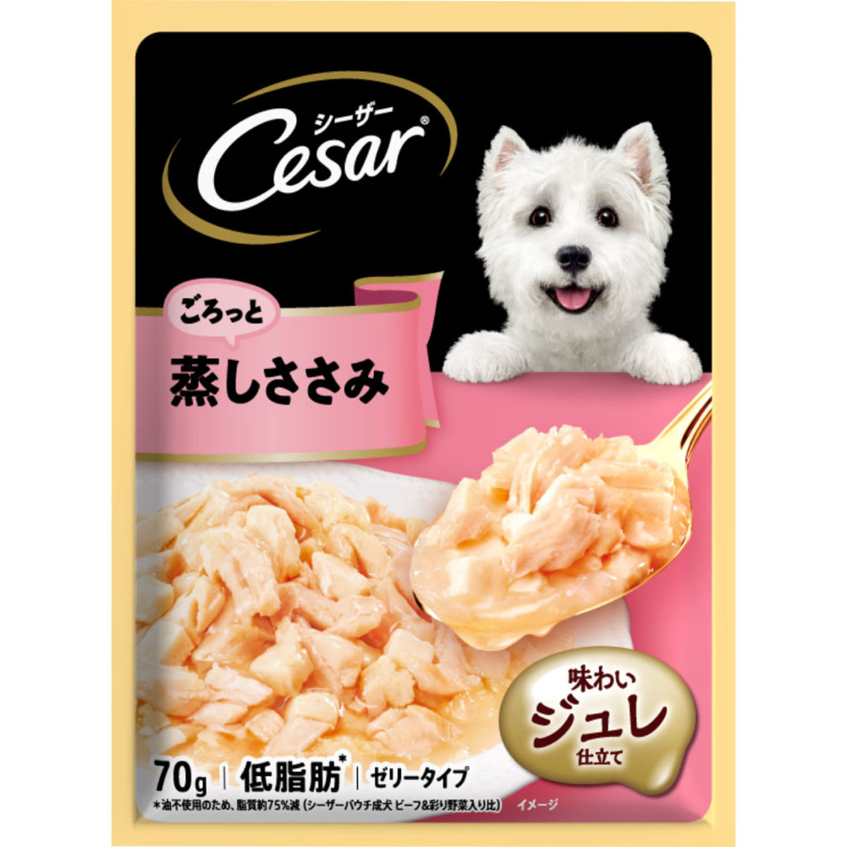 マースジャパンリミテッド シーザー ごろっと蒸しささみ 70g