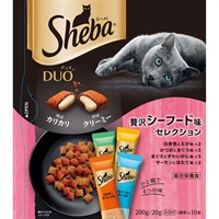 ◆マースジャパンリミテッド シーバデュオ 贅沢シーフード味セレクション 200g