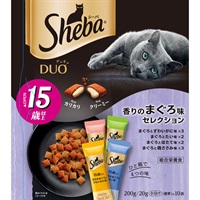 ◆マースジャパンリミテッド シーバデュオ 15歳以上 香りのまぐろ味セレクション 200g