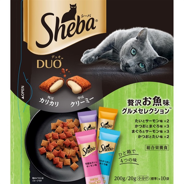 マースジャパンリミテッド シーバデュオ 贅沢お魚味グルメセレクション 200g(贅沢お魚味グルメセレクション)