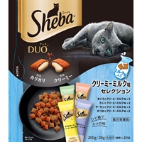 ◆マースジャパンリミテッド シーバデュオ クリーミーミルク味セレクション 200g