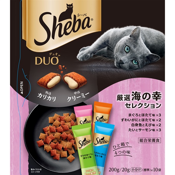 ◆マースジャパンリミテッド シーバデュオ 厳選海の幸セレクション 200g