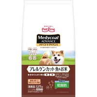 ペットライン メディコートアドバンス アレルゲンカット 魚＆お米 1歳から 低脂肪 2.25kg