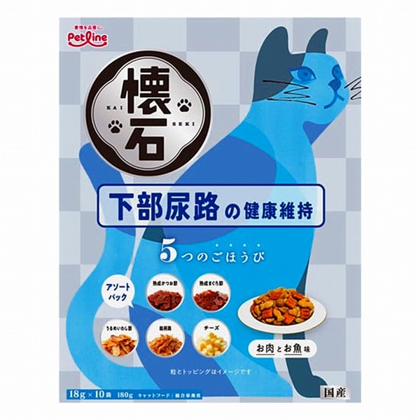 ◆ペットライン  懐石 5つのごほうび 下部尿路の健康維持 180g