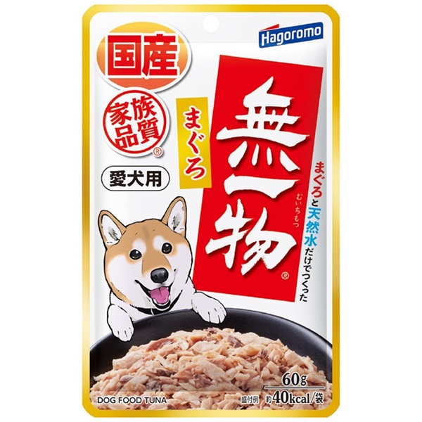 はごろもフーズ 愛犬用無一物パウチまぐろ 60g(まぐろ)