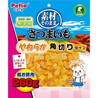 ペティオ 素材そのまま さつまいも やわらか角切りタイプ 260g